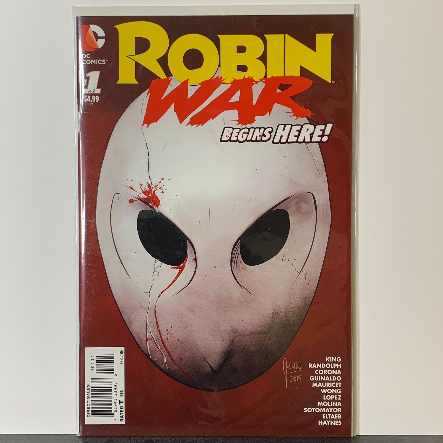 Robin War (2015) #1A (NM)
