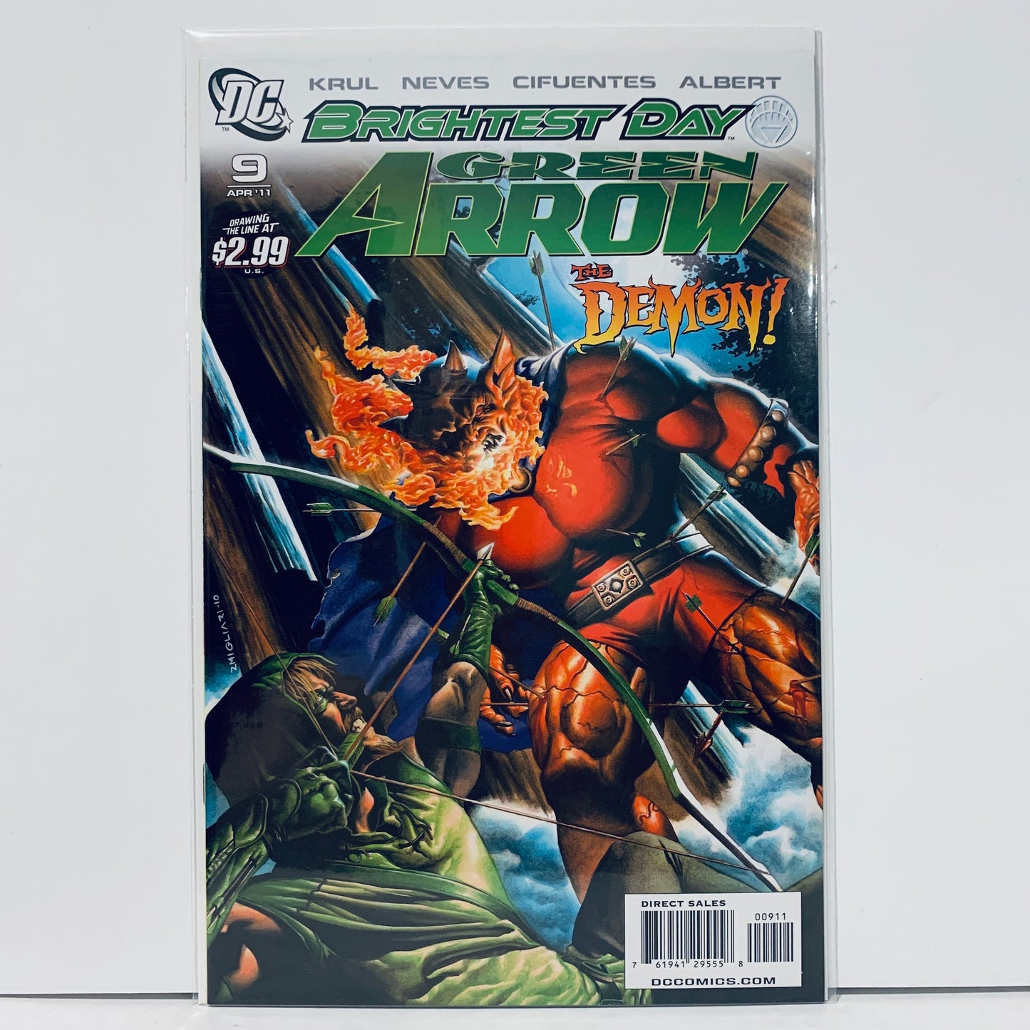 Green Arrow (2010) #9A (NM)