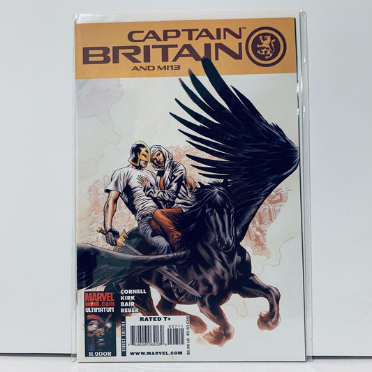 Captain Britain and MI: 13 (2008) #7 (NM)