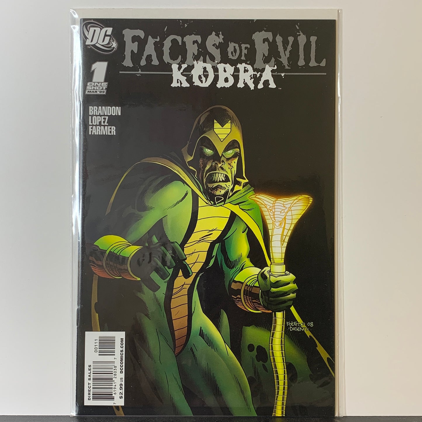 Faces of Evil: Kobra (2008) #1 (NM)