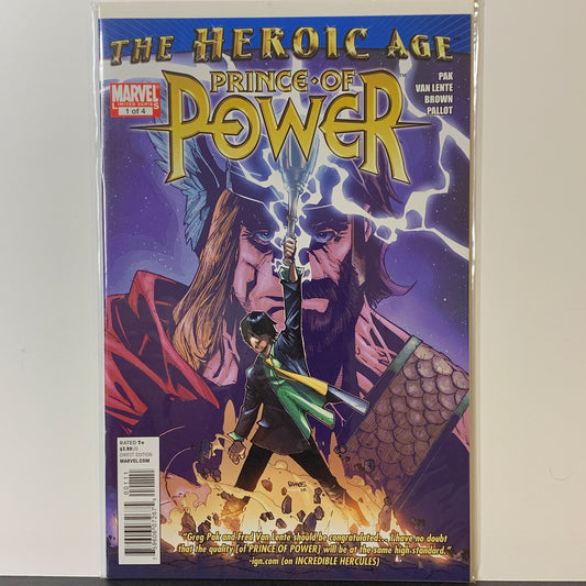Heroic Age: Prince of Power (2010) #1 (NM)
