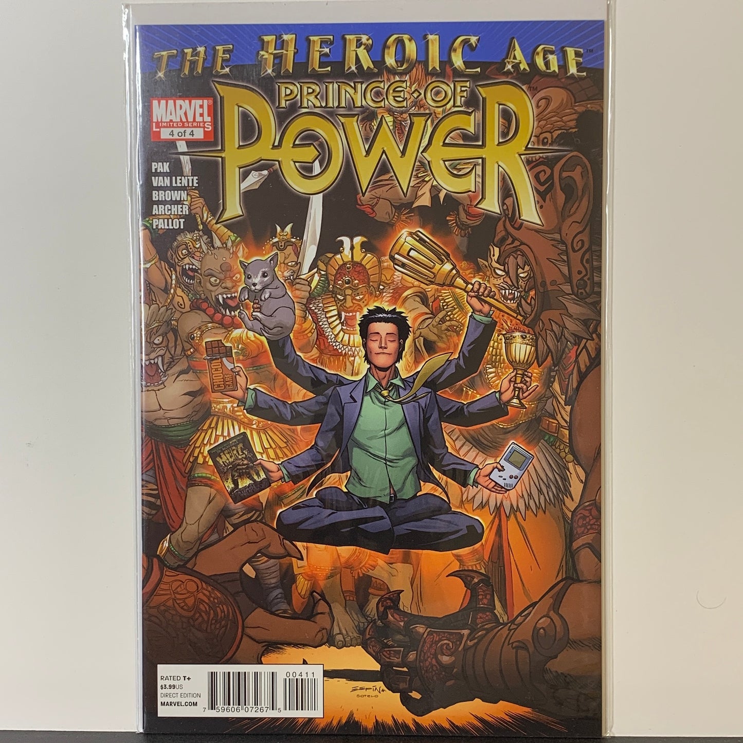 Heroic Age: Prince of Power (2010) #4 (NM)