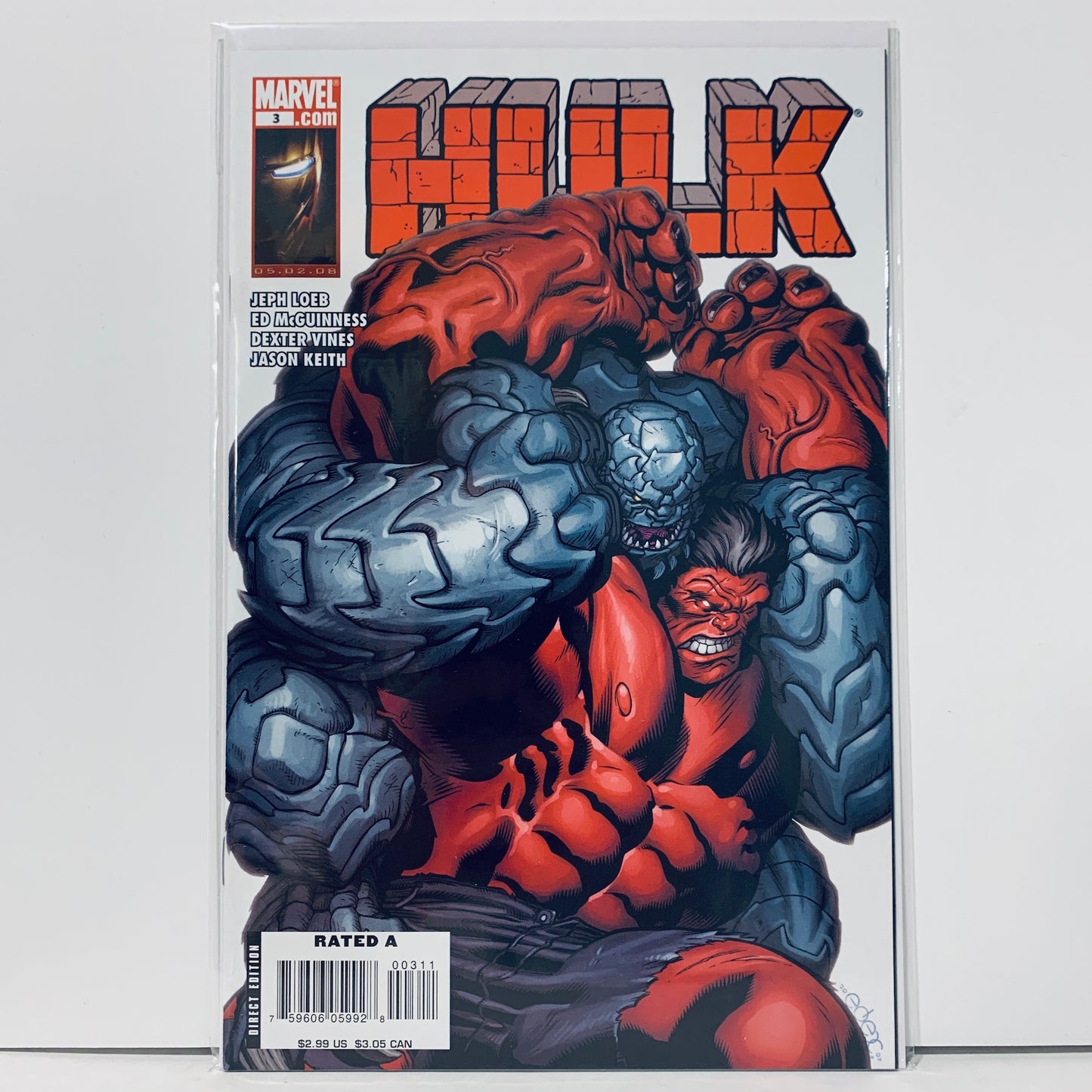 Hulk (2008) #3A (VF)