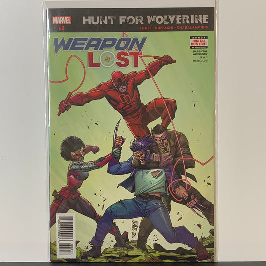Hunt for Wolverine: Weapon Lost (2018) #3A (VF)