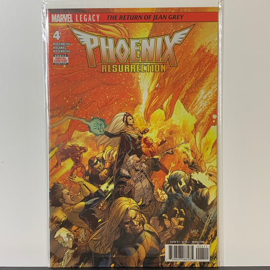 Phoenix Resurrection: The Return of Jean Grey (2017) #4A (NM)