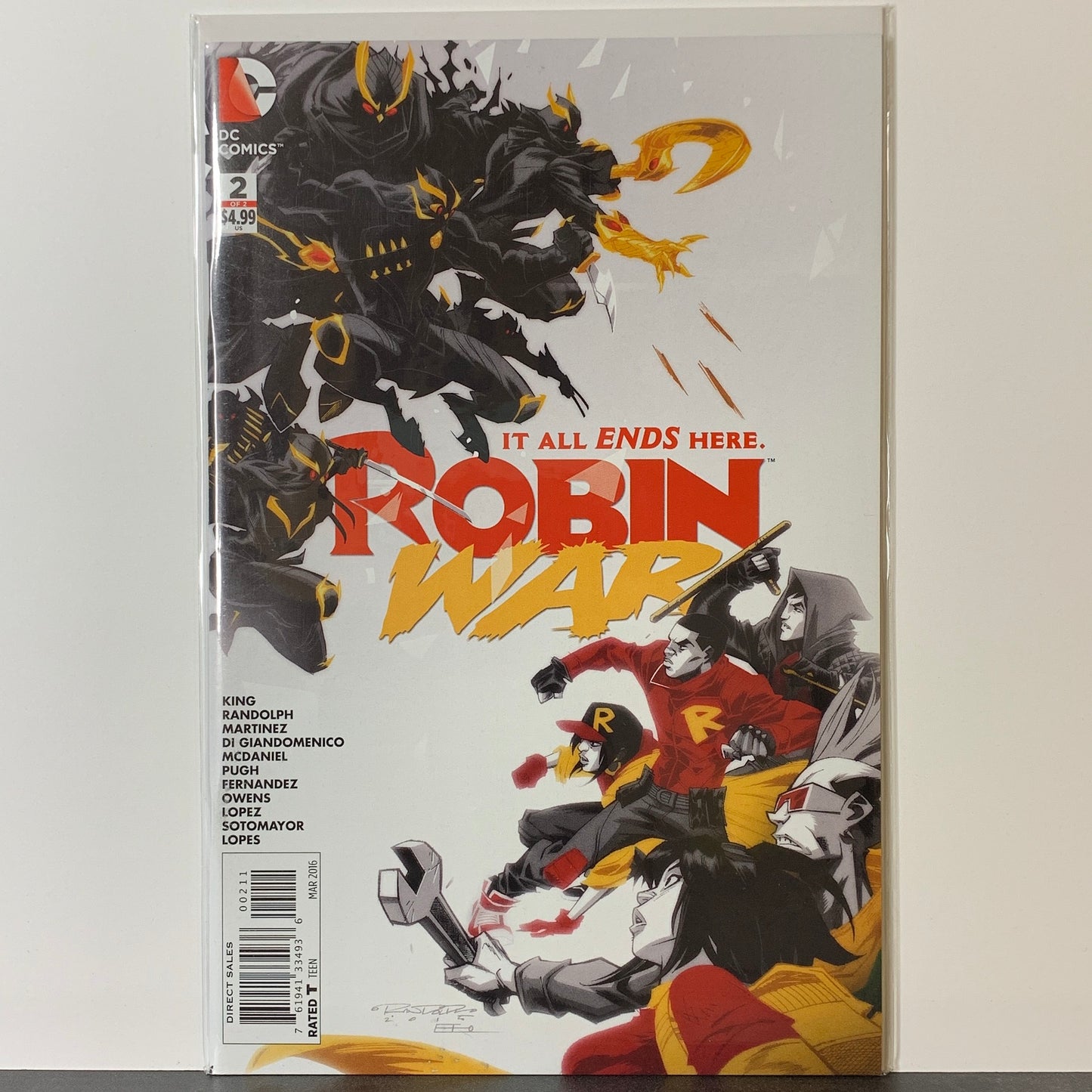 Robin War (2015) #2A (NM)